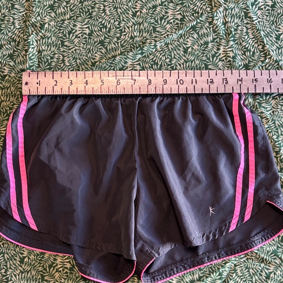 Danskin Black Shorts with Pink Accents - Picture 5 of 5